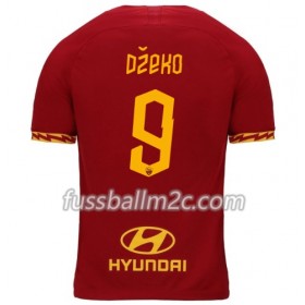 Fußballtrikots AS Rom Dzeko 9 Heim Trikotsatz 2019-2020